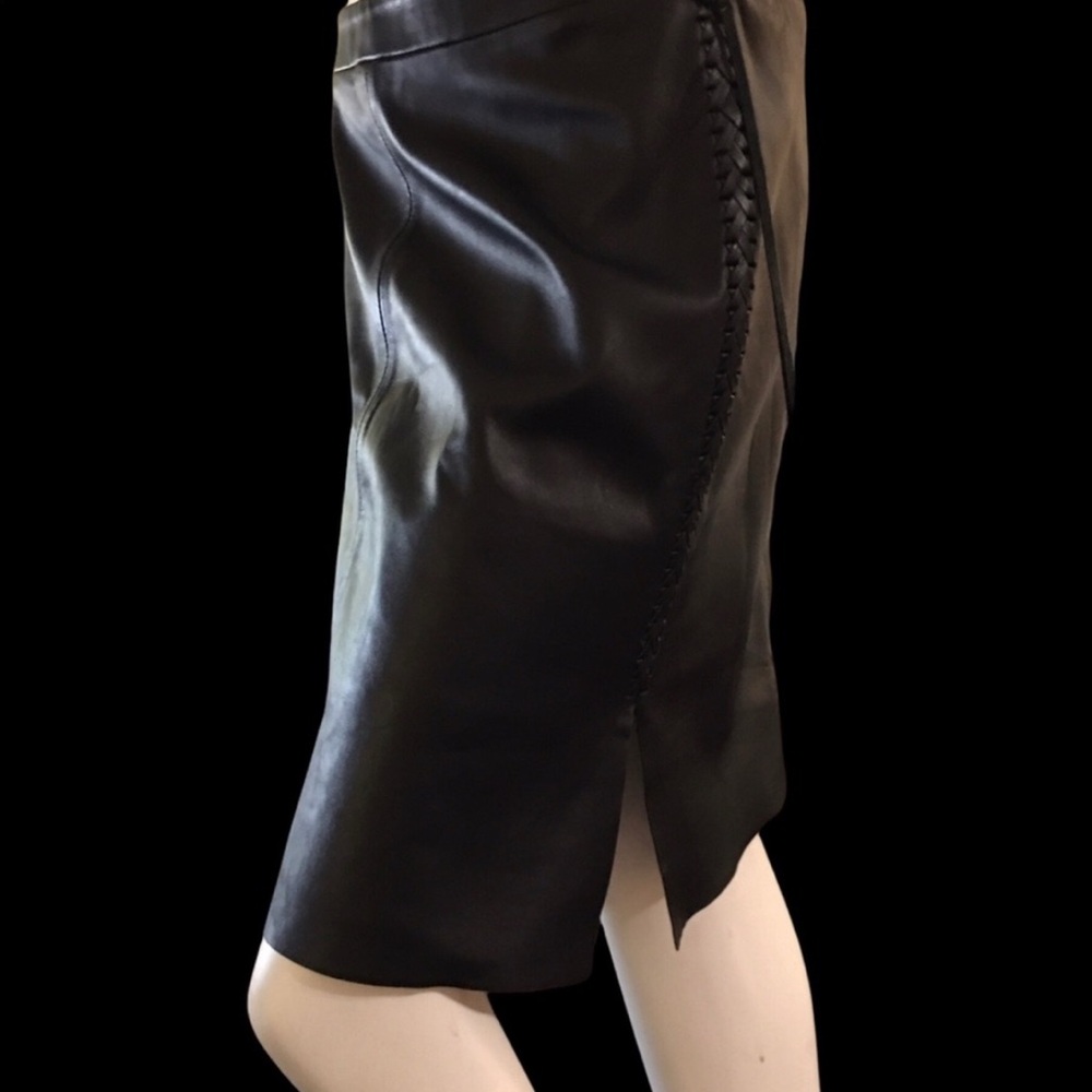 Black Leather Skirt